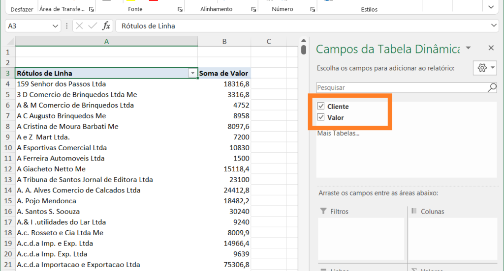 Como Identificar Seus Maiores Clientes O Excel Salescope