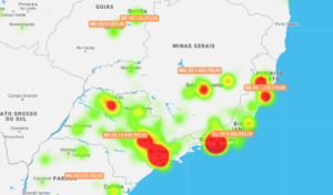 Mapa de Calor: visualize suas vendas e clientes com tecnologia Google Maps