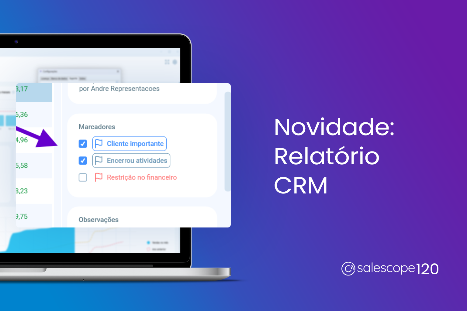 Novidade: Relatório CRM [Salescope 120]