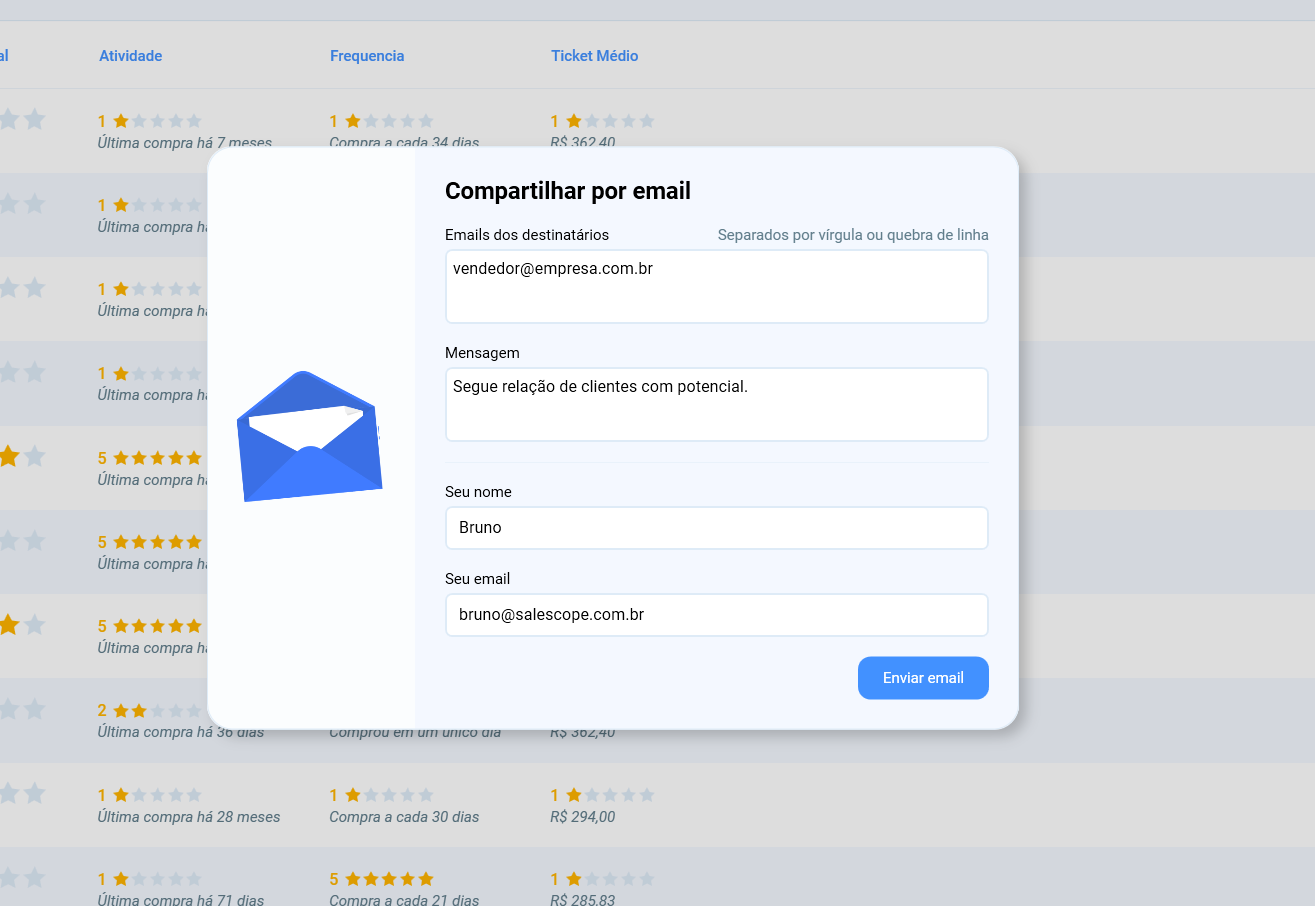 Envio de email