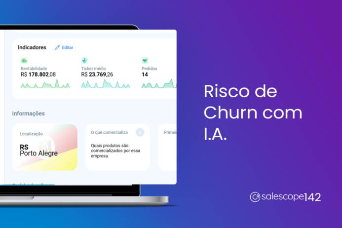Risco de Churn com I.A. [Salescope 142]