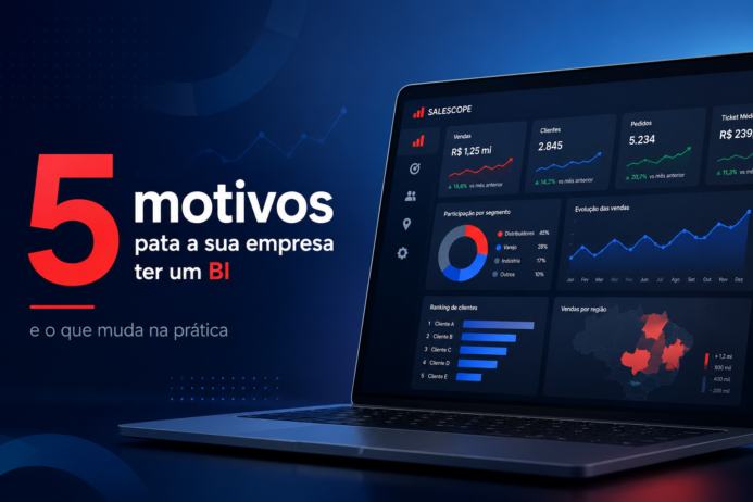 5 motivos para a sua empresa ter um BI (e o que muda na prática)